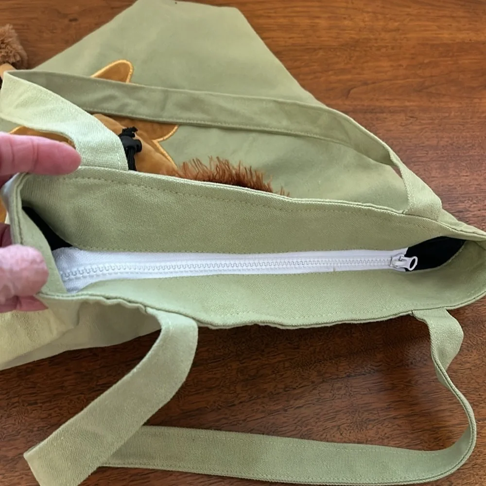 Pet Canvas Shoulder Bag